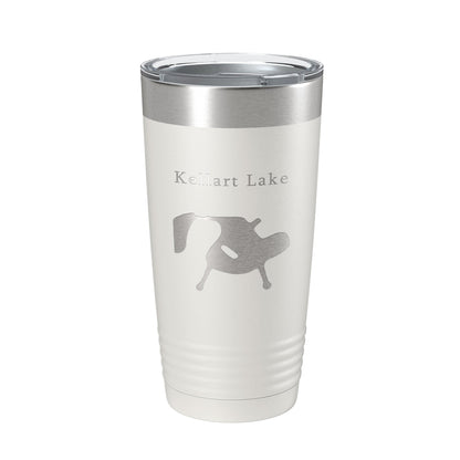Kellart Lake Map Tumbler Travel Mug Insulated Laser Engraved Coffee Cup Illinois 20 oz-7