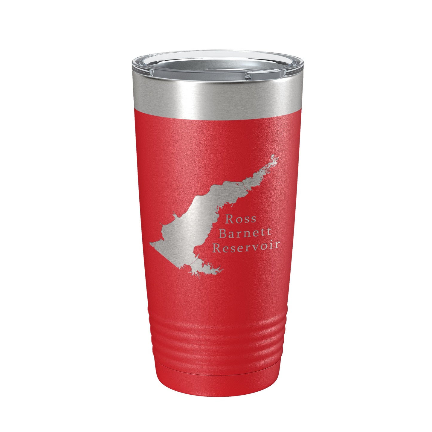 Ross R Barnett Reservoir The Rez Tumbler Lake Map Travel Mug Insulated Laser Engraved Coffee Cup Mississippi 20 oz-10