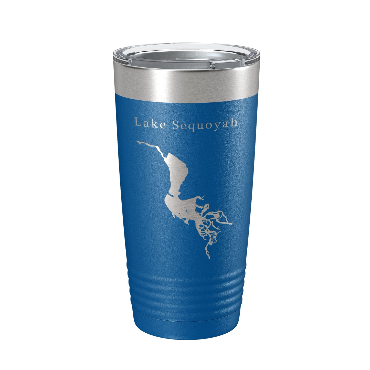 Lake Sequoyah Map Tumbler Travel Mug Insulated Laser Engraved Coffee Cup Arkansas 20 oz-6