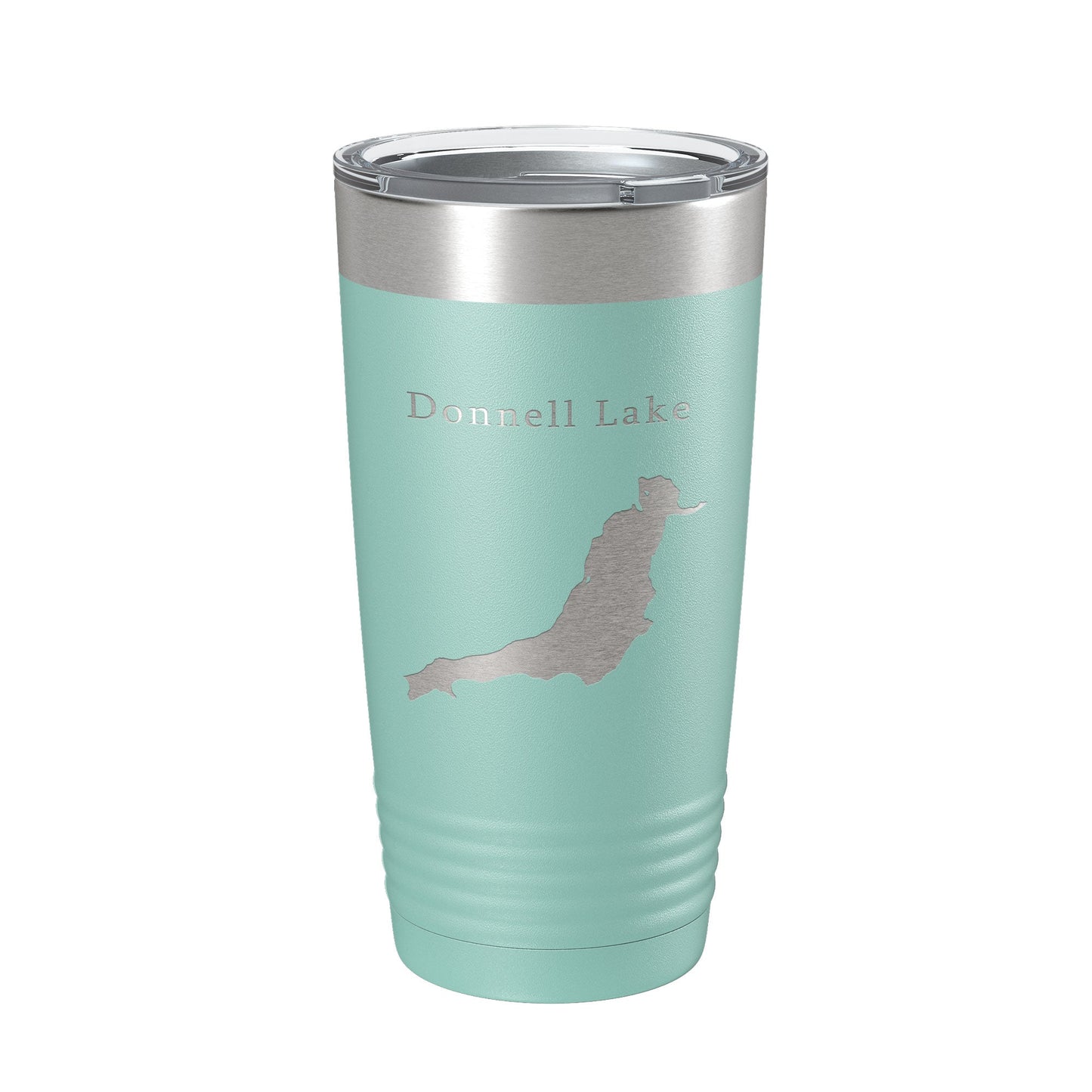 Donnell Lake Map Tumbler Travel Mug Insulated Laser Engraved Coffee Cup California 20 oz-12