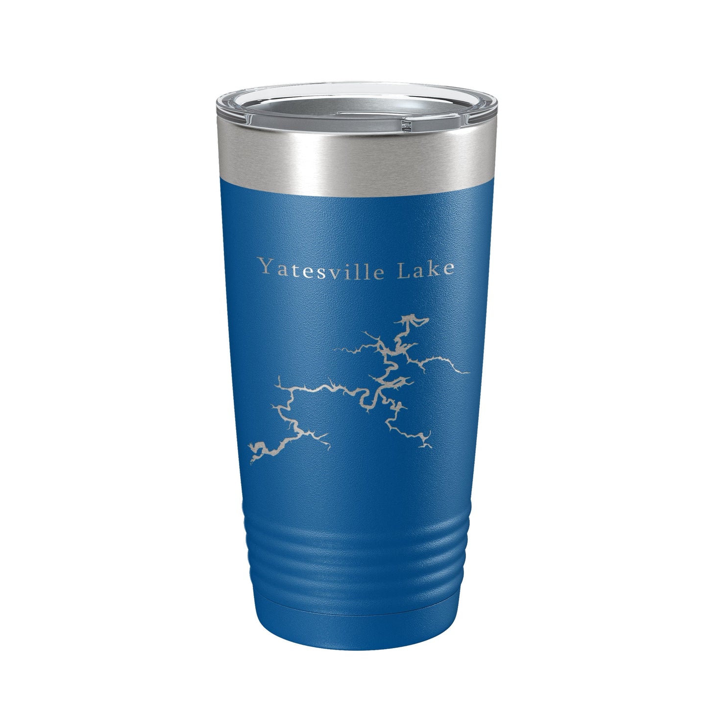 Yatesville Lake Map Tumbler Travel Mug Insulated Laser Engraved Coffee Cup Kentucky 20 oz-6