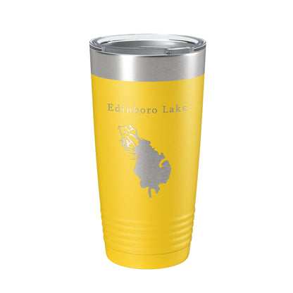 Edinboro Lake Map Tumbler Travel Mug Insulated Laser Engraved Coffee Cup Pennsylvania 20 oz-4