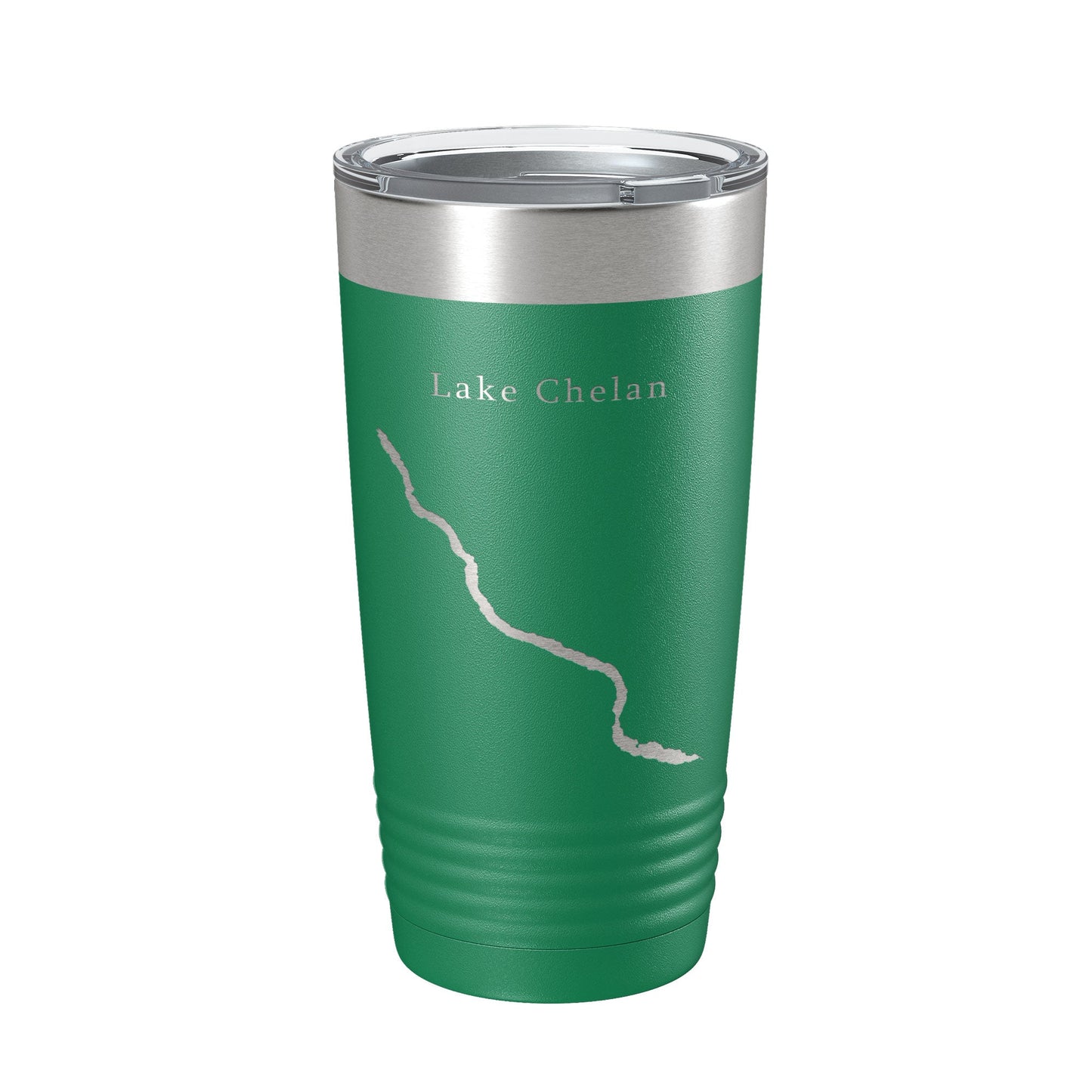 Lake Chelan Map Tumbler Travel Mug Insulated Laser Engraved Coffee Cup Washington 20 oz-9
