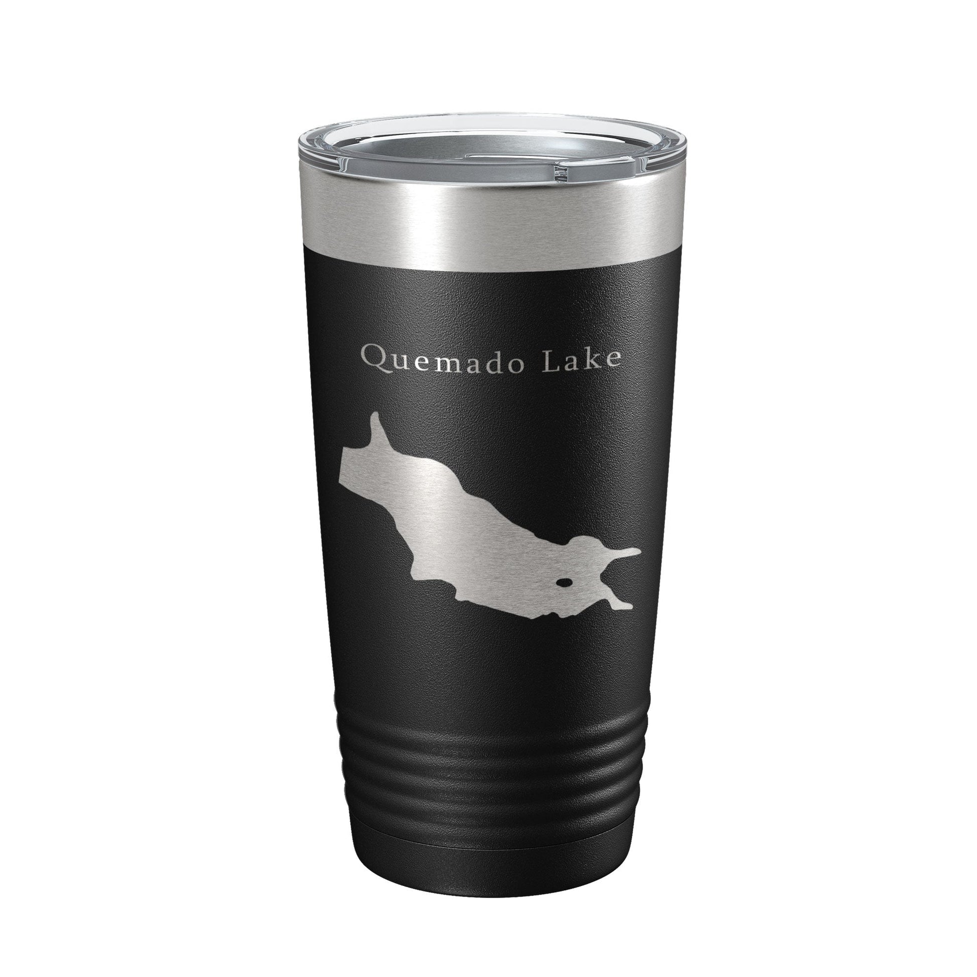 Quemado Lake Map Tumbler Travel Mug Insulated Laser Engraved Coffee Cup New Mexico 20 oz-5