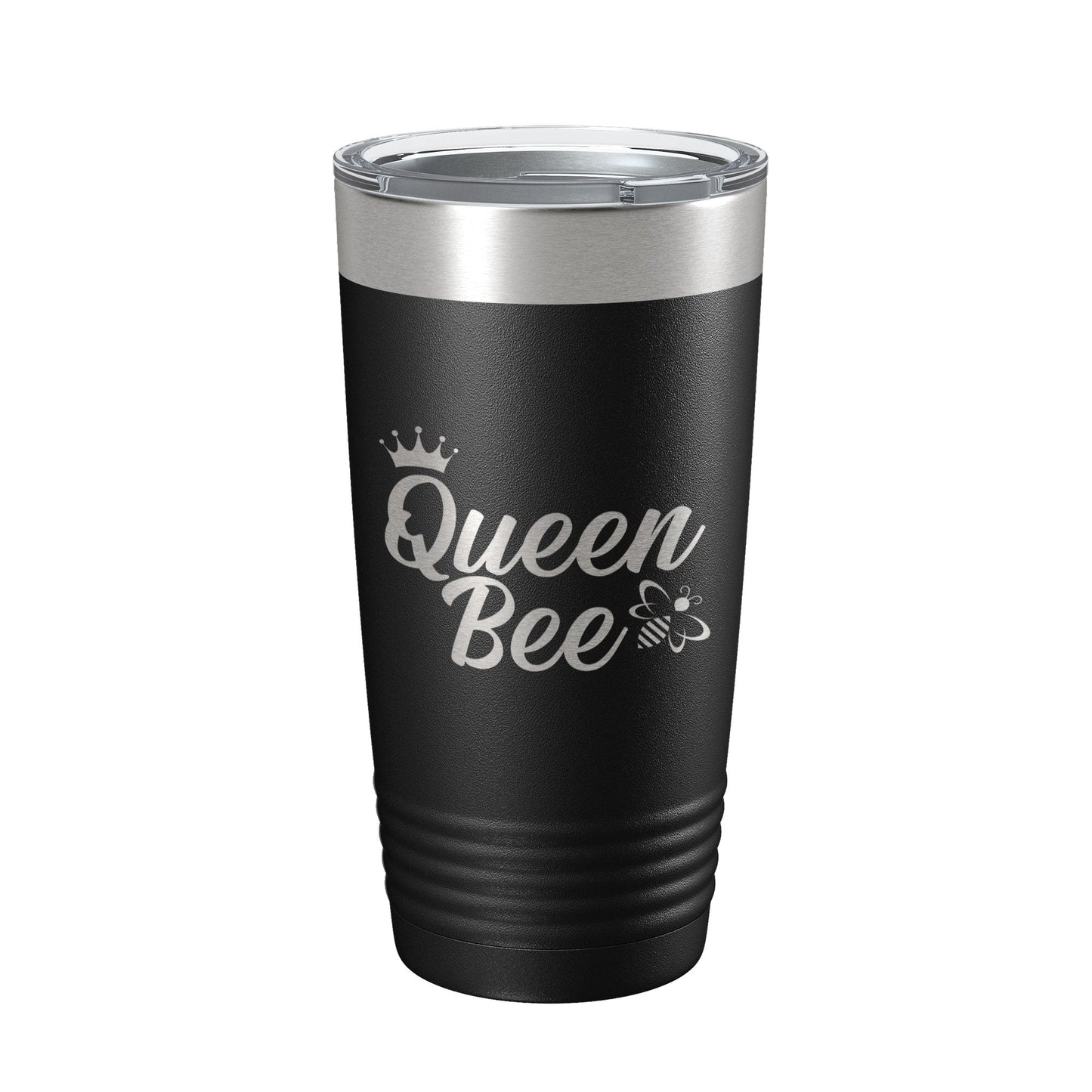 Queen Bee Tumbler Travel Mug Gift Insulated Laser Engraved Coffee Cup 20 oz-5