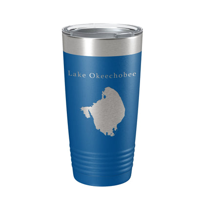 Lake Okeechobee Map Tumbler Travel Mug Insulated Laser Engraved Coffee Cup Florida 20 oz-6