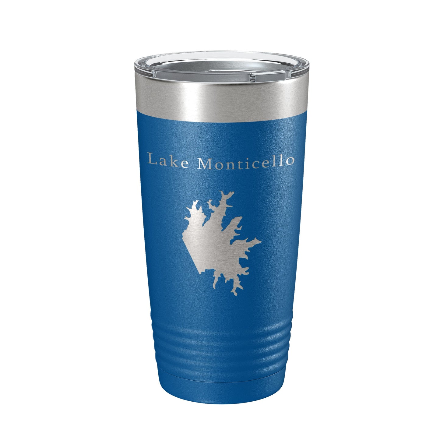Lake Monticello Map Tumbler Travel Mug Insulated Laser Engraved Coffee Cup Arkansas 20 oz-6