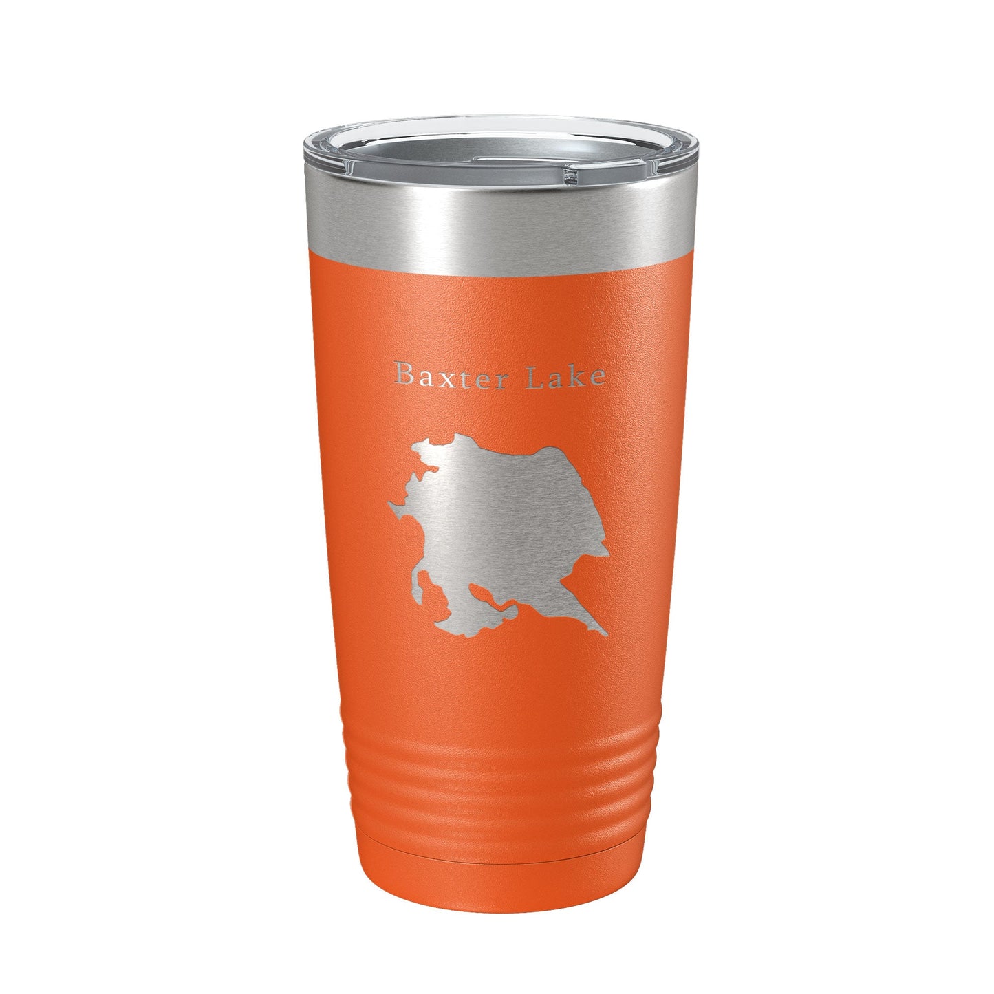 Baxter Lake Map Tumbler Travel Mug Insulated Laser Engraved Coffee Cup Rochester New Hampshire 20 oz-17