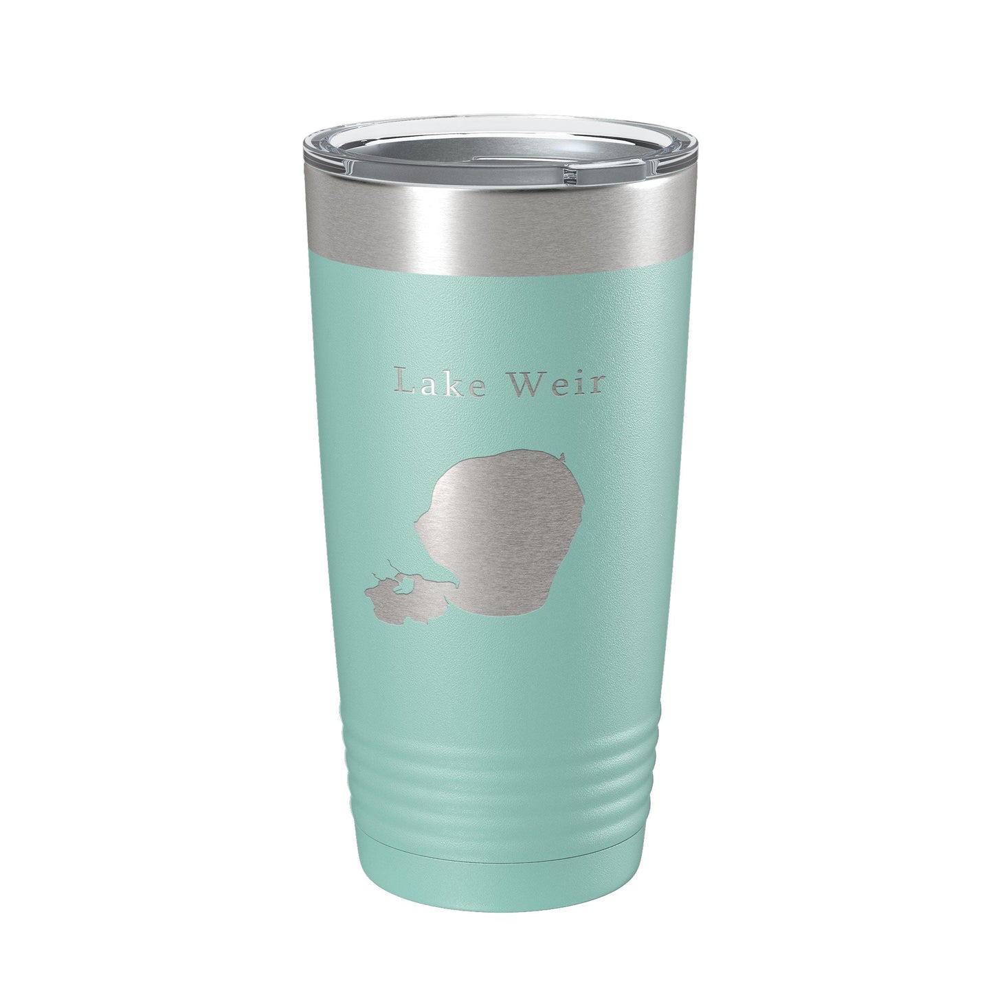 Lake Weir Map Tumbler Travel Mug Insulated Laser Engraved Coffee Cup Florida 20 oz-12