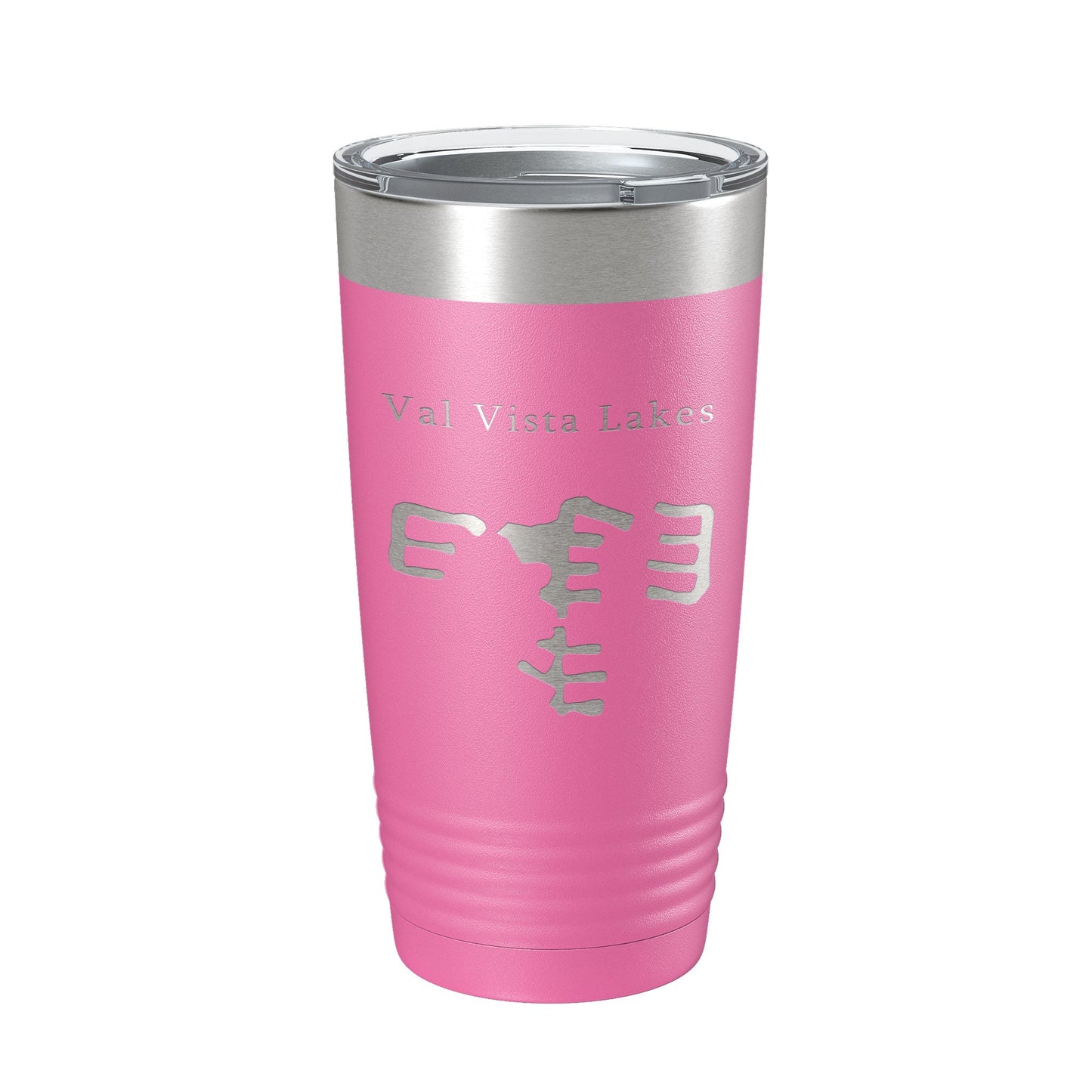 Val Vista Lakes Map Tumbler Travel Mug Insulated Laser Engraved Coffee Cup Arizona 20 oz-11