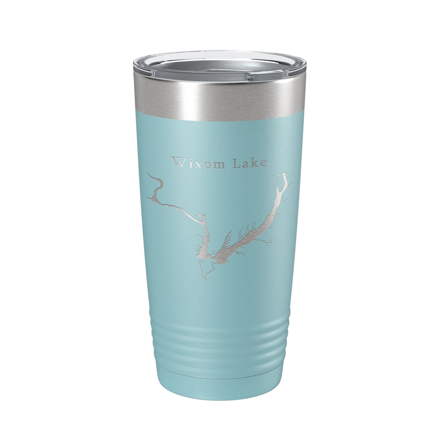 Wixom Lake Tittabawassee Map Tumbler Travel Mug Insulated Laser Engraved Coffee Cup Michigan 20 oz-13