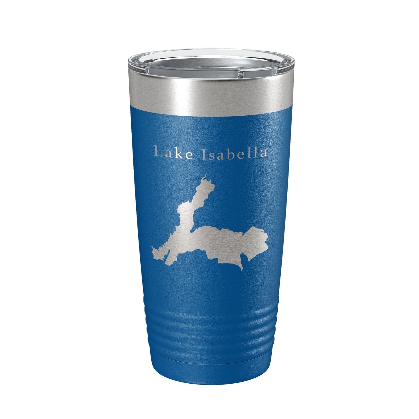 Lake Isabella Map Tumbler Travel Mug Insulated Laser Engraved Coffee Cup California 20 oz-6