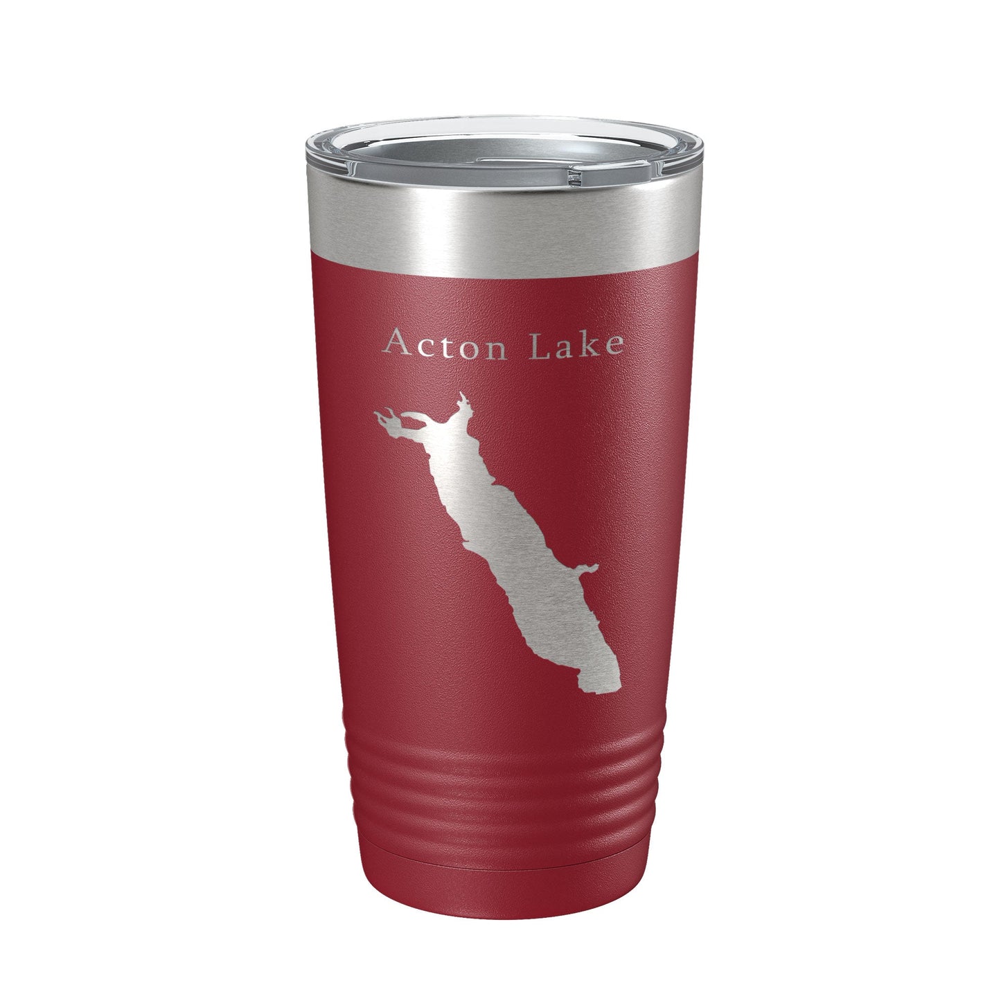 Acton Lake Hueston Woods Map Tumbler Travel Mug Insulated Laser Engraved Coffee Cup Ohio 20 oz-18