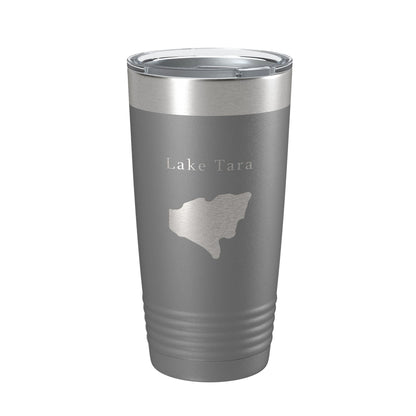 Lake Tara Map Tumbler Travel Mug Insulated Laser Engraved Coffee Cup Georgia 20 oz-16