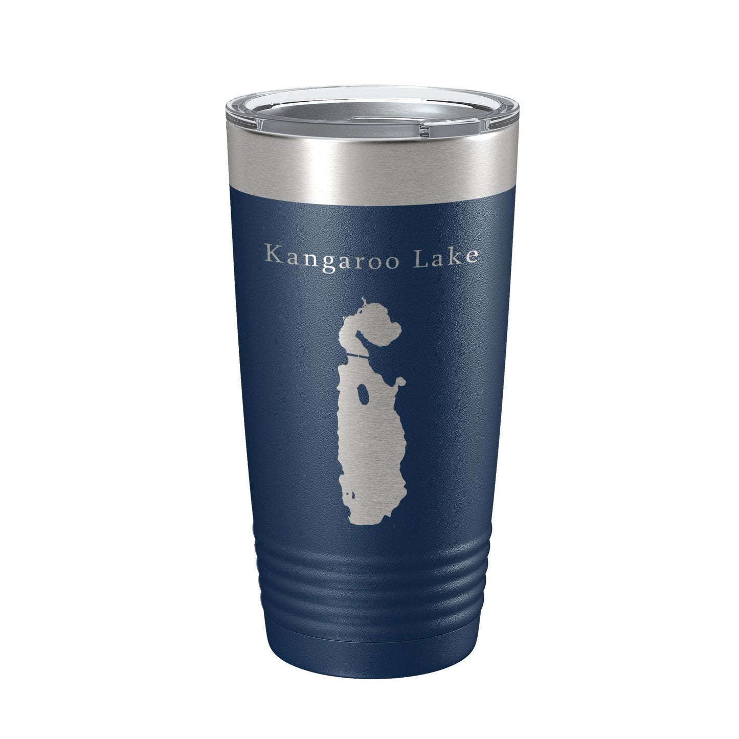 Kangaroo Lake Map Tumbler Travel Mug Insulated Laser Engraved Coffee Cup Wisconsin 20 oz-8