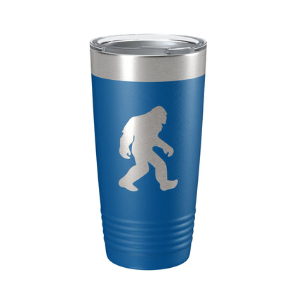 Bigfoot Tumbler Sasquatch Travel Mug Insulated Laser Engraved Coffee Cup Outdoorsman Gift Bigfoot Shadow Yeti Silhouette 20 oz-6