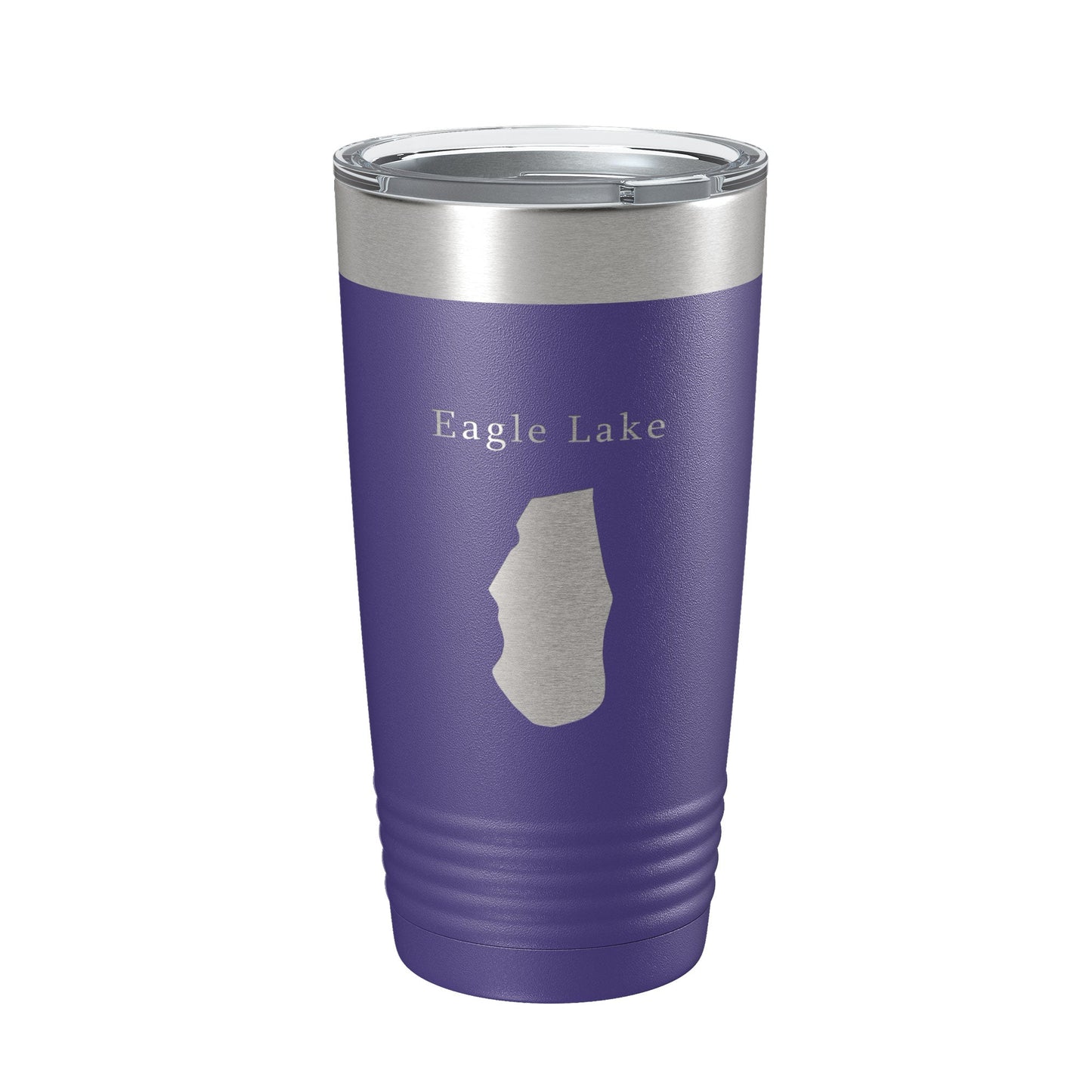 Eagle Lake Map Tumbler Travel Mug Insulated Laser Engraved Coffee Cup Pennsylvania 20 oz-15
