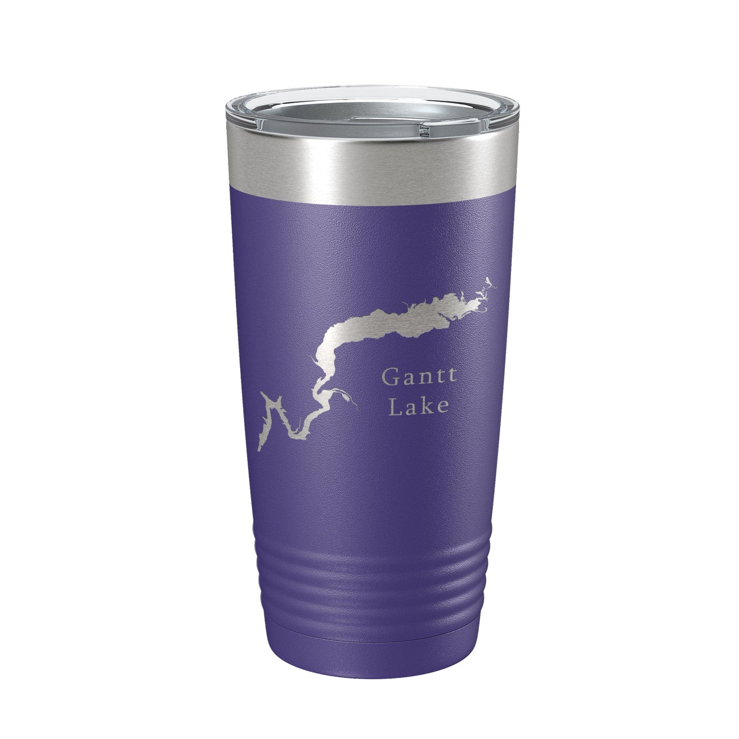 Gantt Lake Map Tumbler Travel Mug Insulated Laser Engraved Coffee Cup Alabama 20 oz-15
