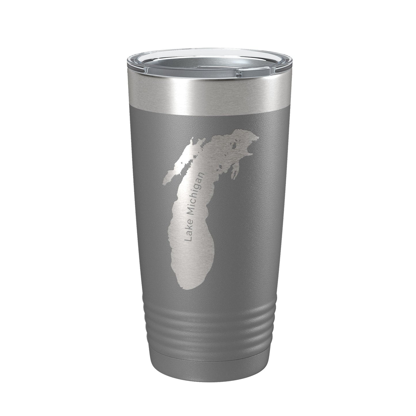 Lake Michigan Map Tumbler Travel Mug Insulated Laser Engraved Coffee Cup Illinois Wisconsin Indiana Michigan 20 oz-16
