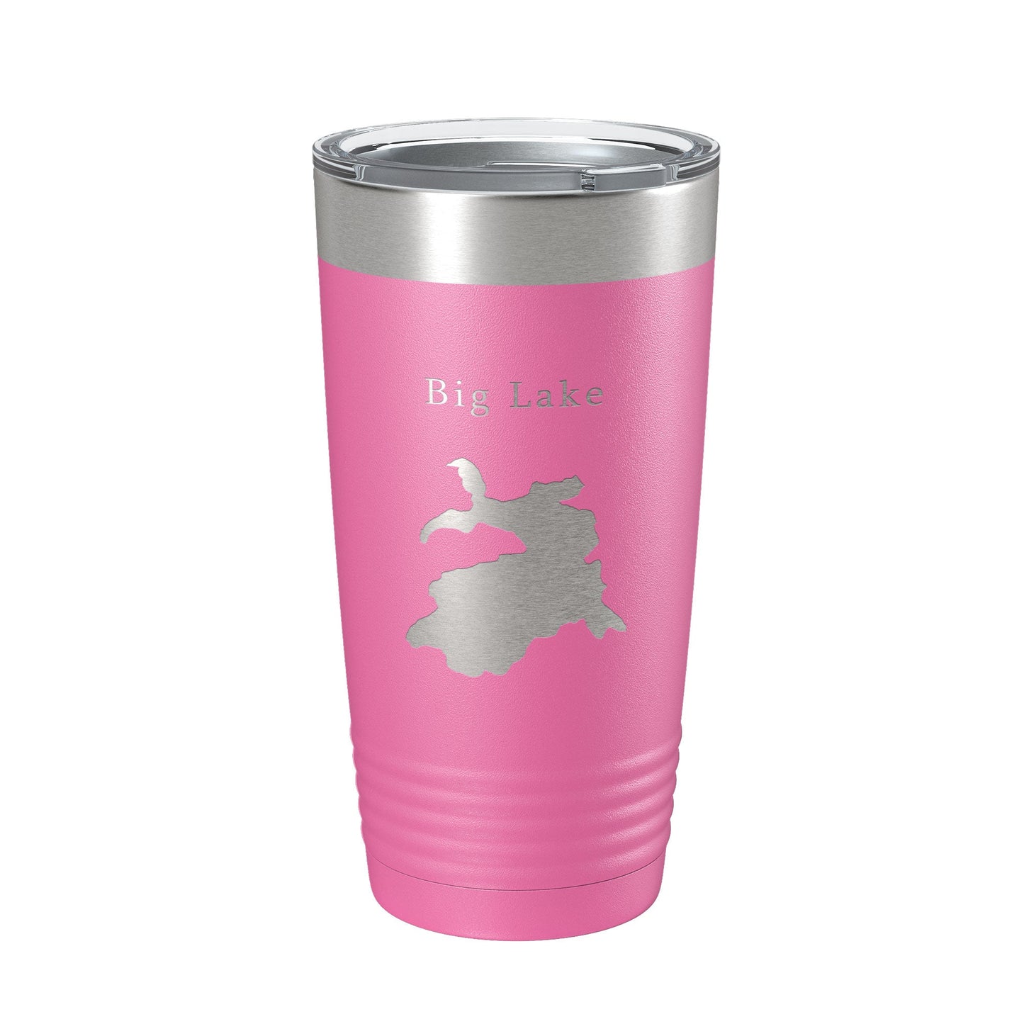 Big Lake Map Tumbler Travel Mug Insulated Laser Engraved Coffee Cup Arizona 20 oz-11