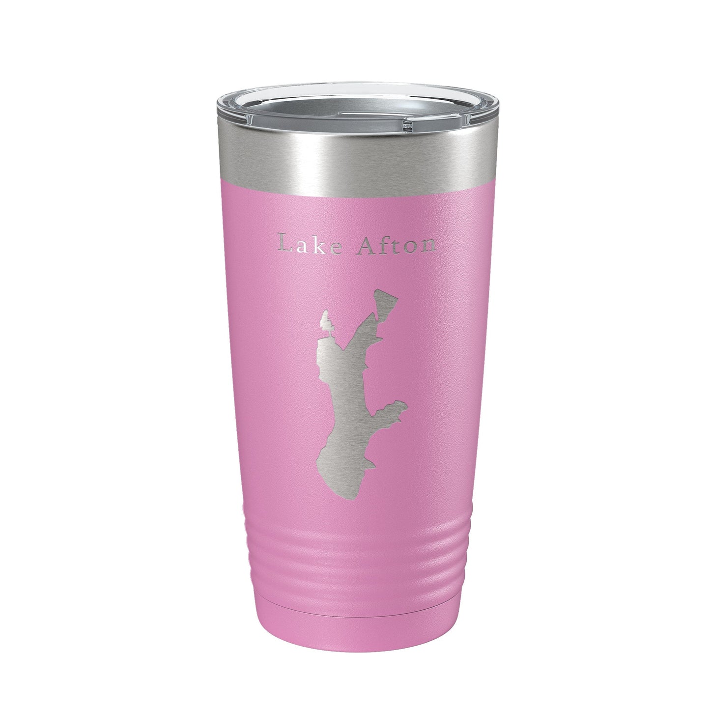 Lake Afton Map Tumbler Travel Mug Insulated Laser Engraved Coffee Cup Kansas 20 oz-14