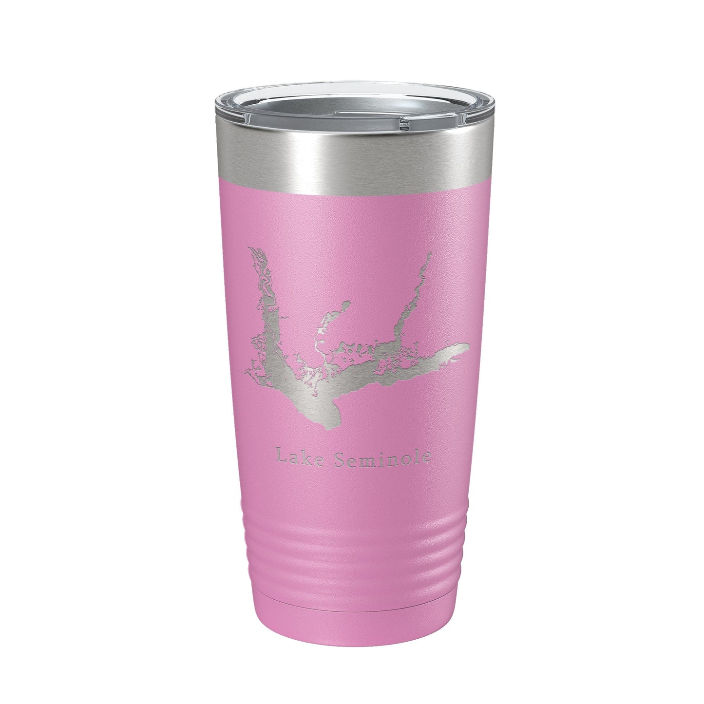 Lake Seminole Map Tumbler Travel Mug Insulated Laser Engraved Coffee Cup Georgia Florida 20 oz-14