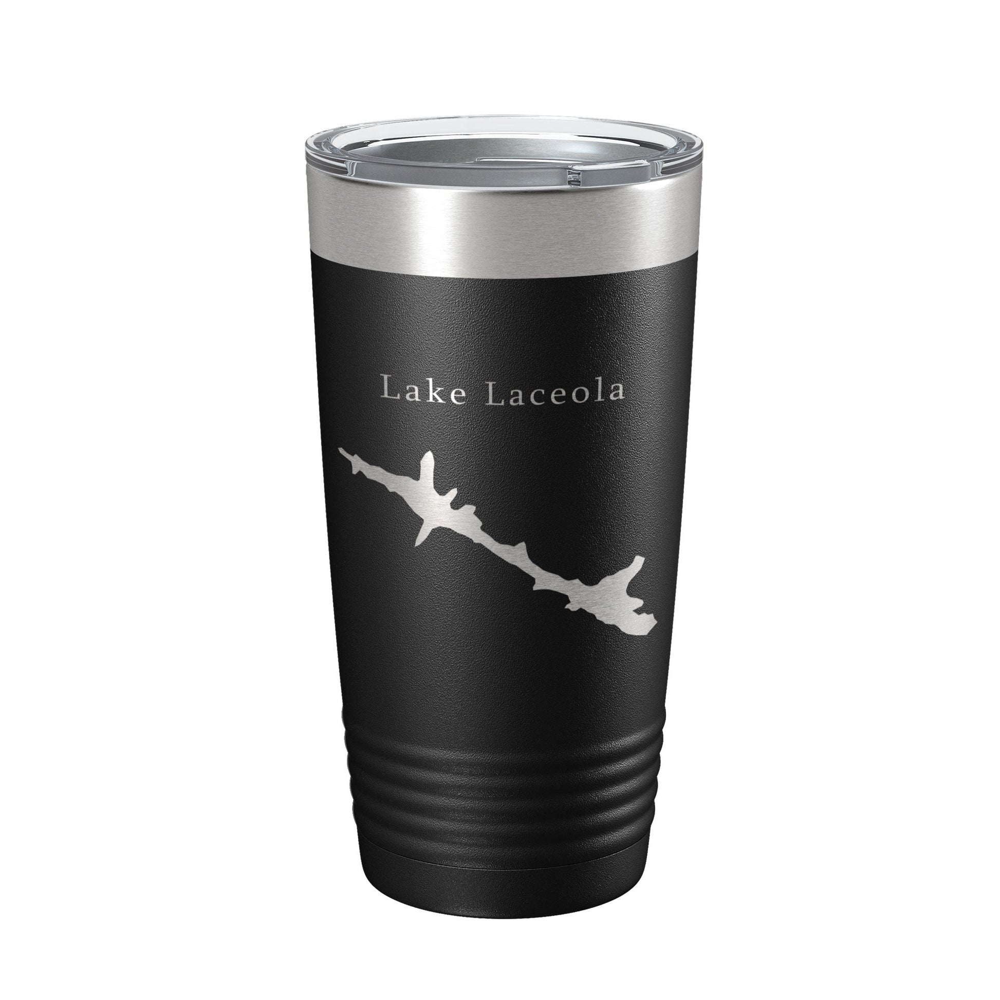 Lake Laceola Map Tumbler Travel Mug Insulated Laser Engraved Coffee Cup Blue Creek Georgia 20 oz-5
