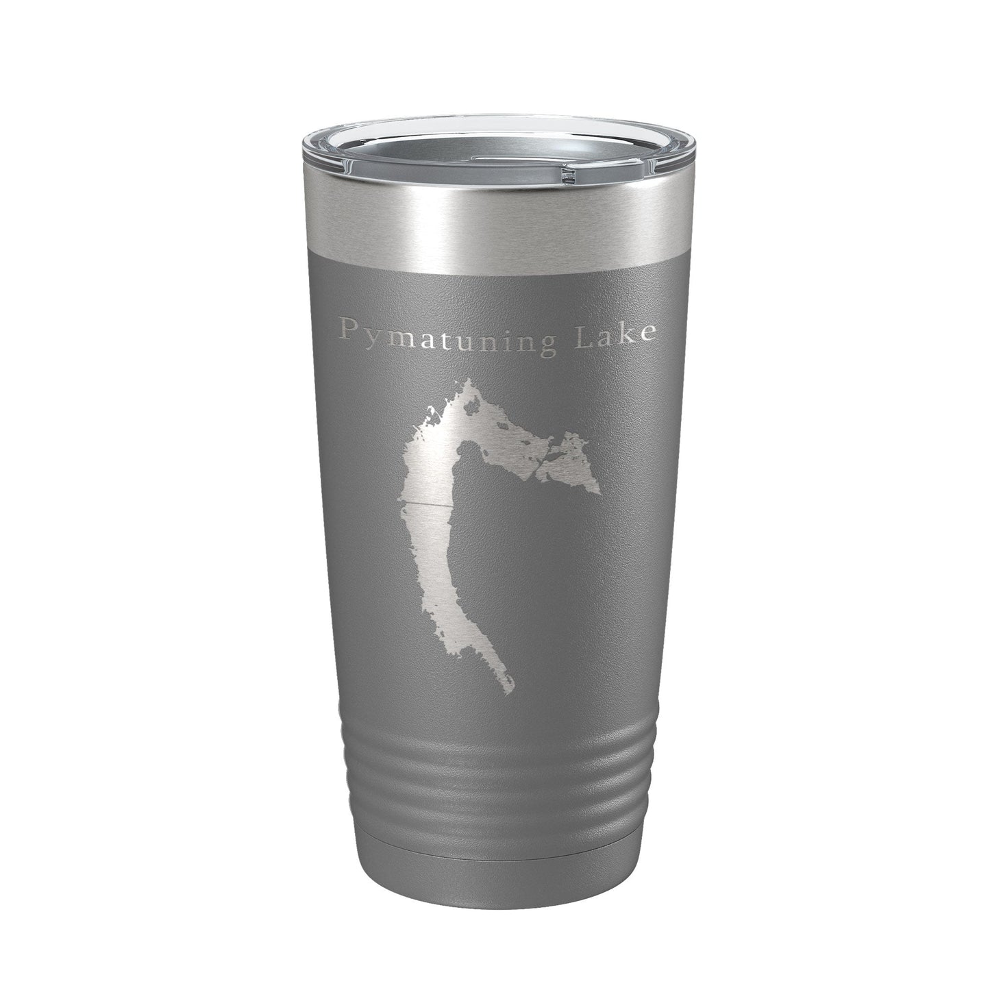 Pymatuning Lake Map Tumbler Travel Mug Insulated Laser Engraved Coffee Cup Ohio Pennsylvania 20 oz-16
