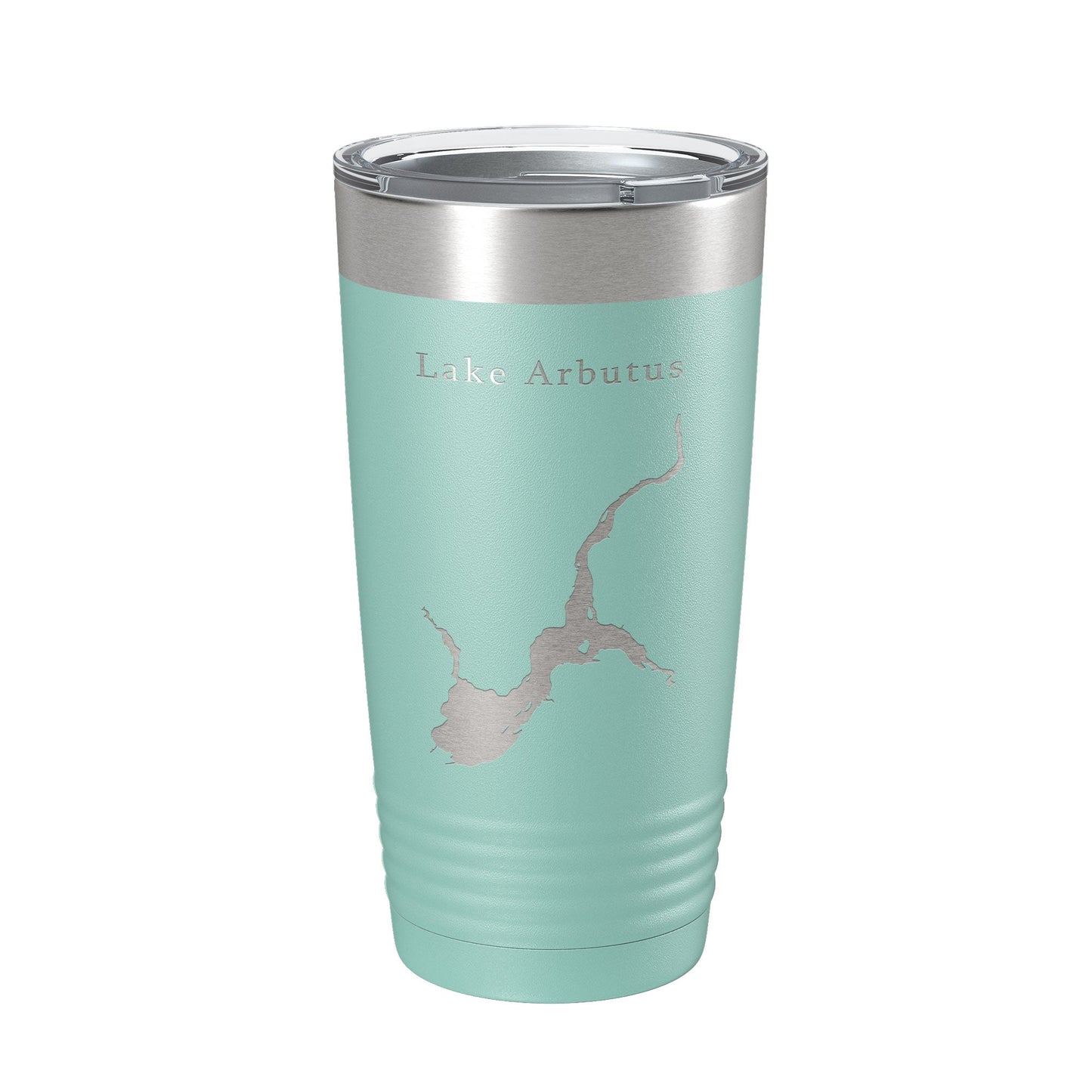 Lake Arbutus Map Tumbler Travel Mug Insulated Laser Engraved Coffee Cup Wisconsin 20 oz-12