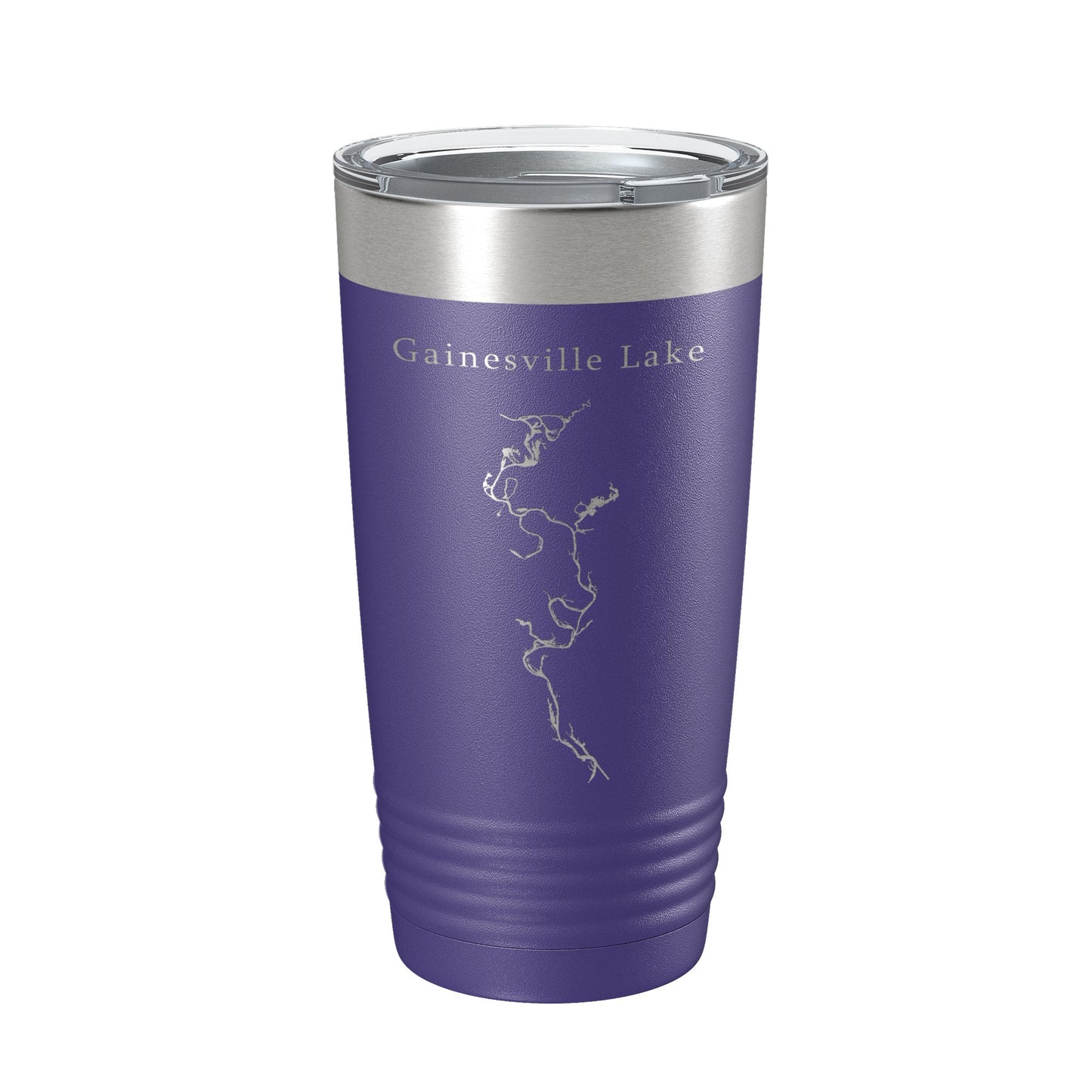 Gainesville Lake Map Tumbler Travel Mug Insulated Laser Engraved Coffee Cup Alabama 20 oz-15
