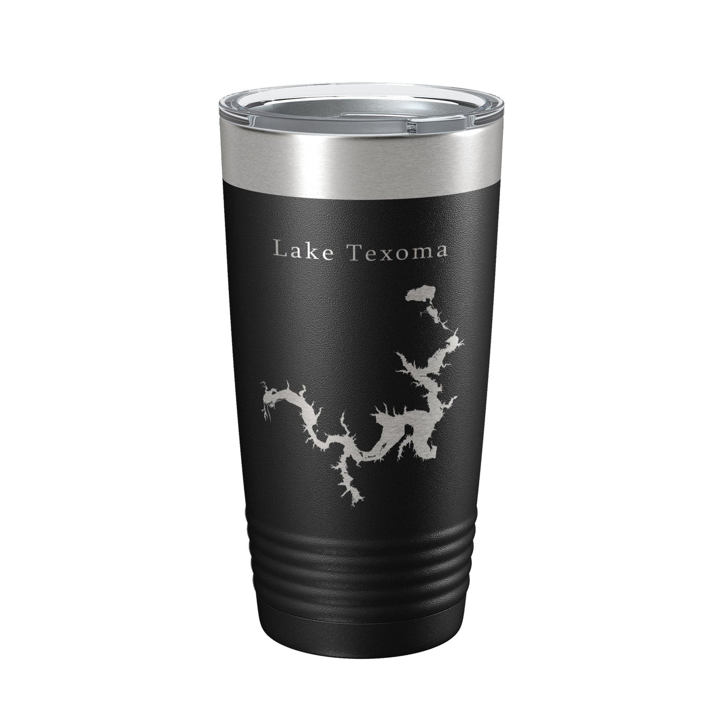 Lake Texoma Map Tumbler Travel Mug Insulated Laser Engraved Coffee Cup Oklahoma Texas 20 oz-5