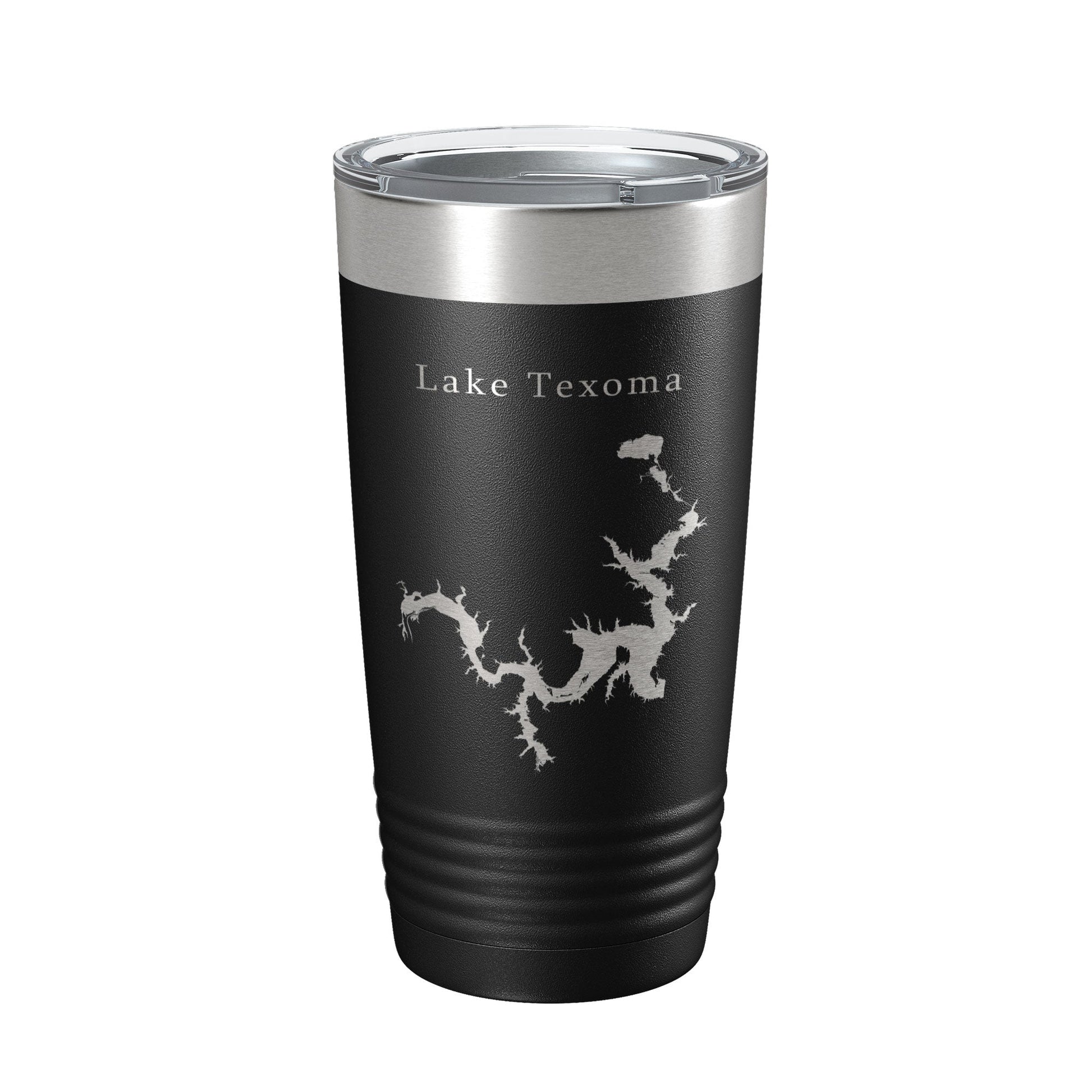 Lake Texoma Map Tumbler Travel Mug Insulated Laser Engraved Coffee Cup Oklahoma Texas 20 oz-5