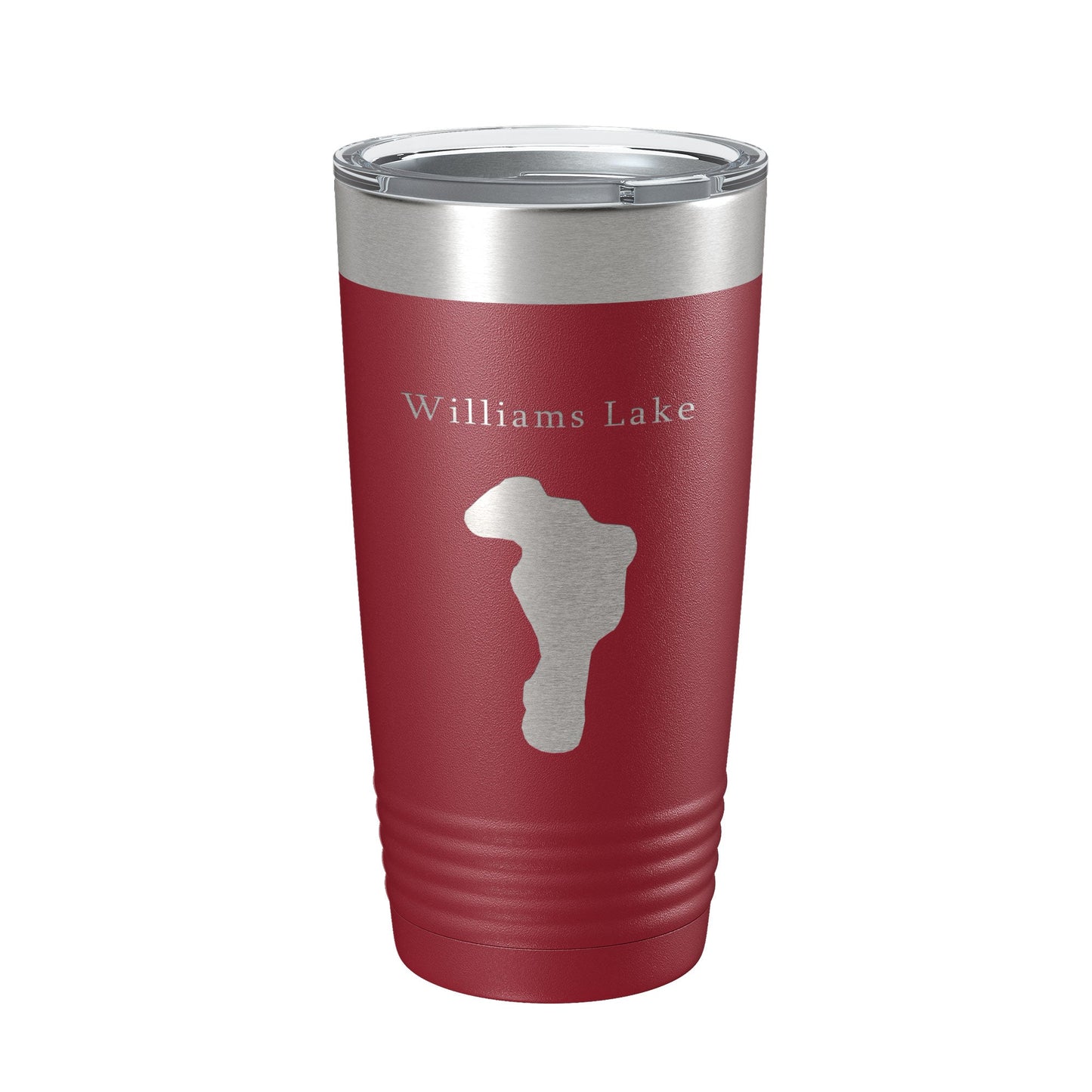 Williams Lake Map Tumbler Travel Mug Insulated Laser Engraved Coffee Cup New Mexico 20 oz-18