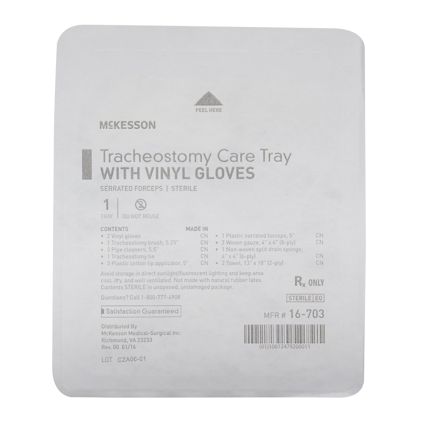 Tracheostomy Care Kit McKesson