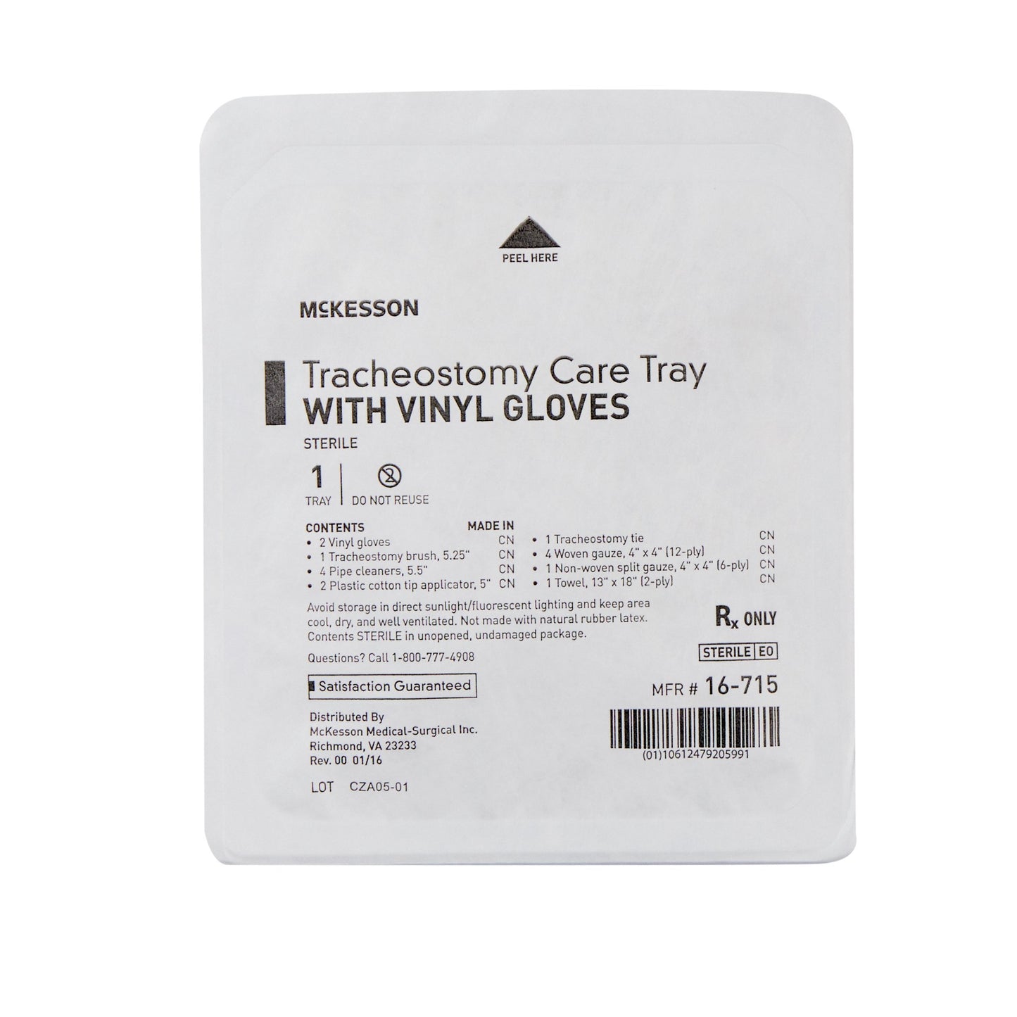 Tracheostomy Care Kit McKesson