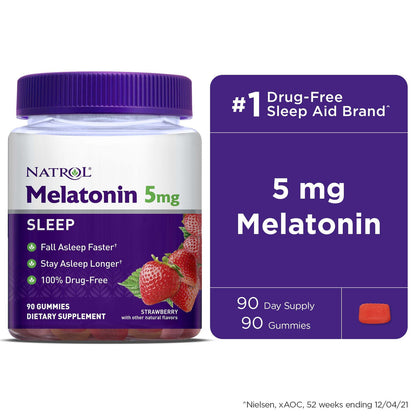 NTRL MELATONIN GUMM 5MG ( 1 X 90 CT   )-1