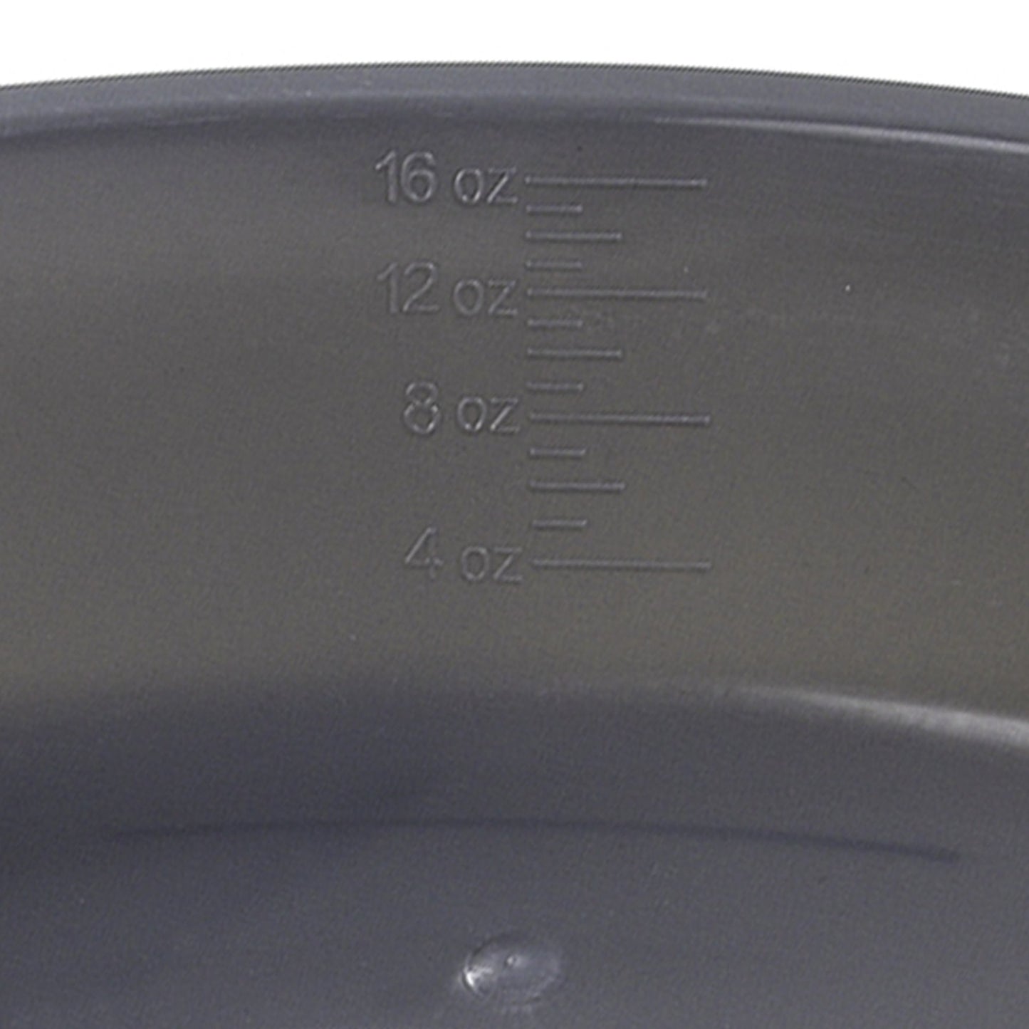 Emesis Basin McKesson Graphite 16 oz. Plastic Single Patient Use