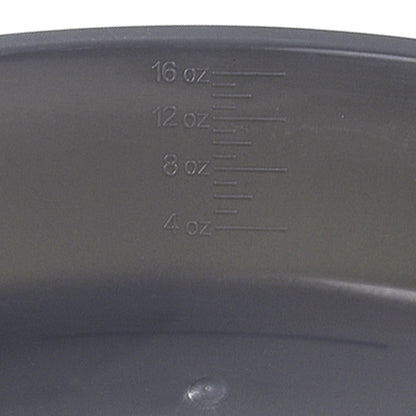 Emesis Basin McKesson Graphite 16 oz. Plastic Single Patient Use