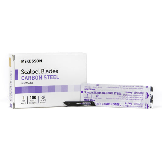 Surgical Blade McKesson Brand Carbon Steel No. 10 Sterile