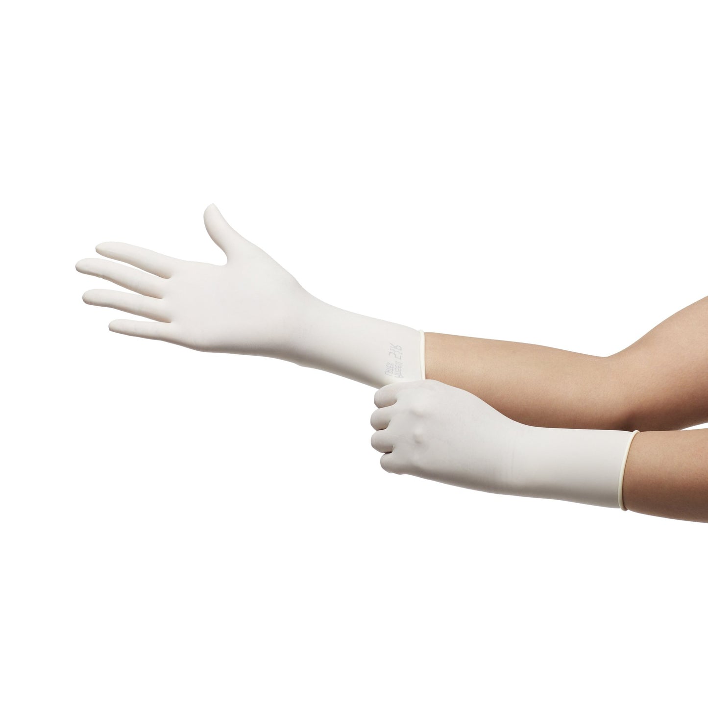 Surgical Glove McKesson Perry® Performance Plus Size 8 Sterile Latex Standard Cuff Length Smooth Cream Chemo Tested