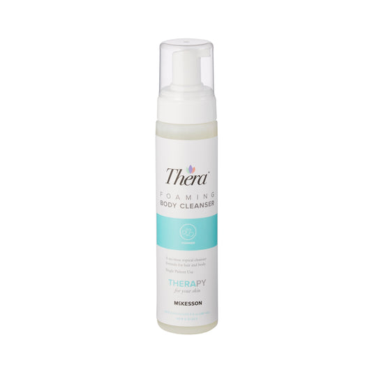 Rinse-Free Shampoo and Body Wash Thera® Foaming 9 oz. Pump Bottle Scented