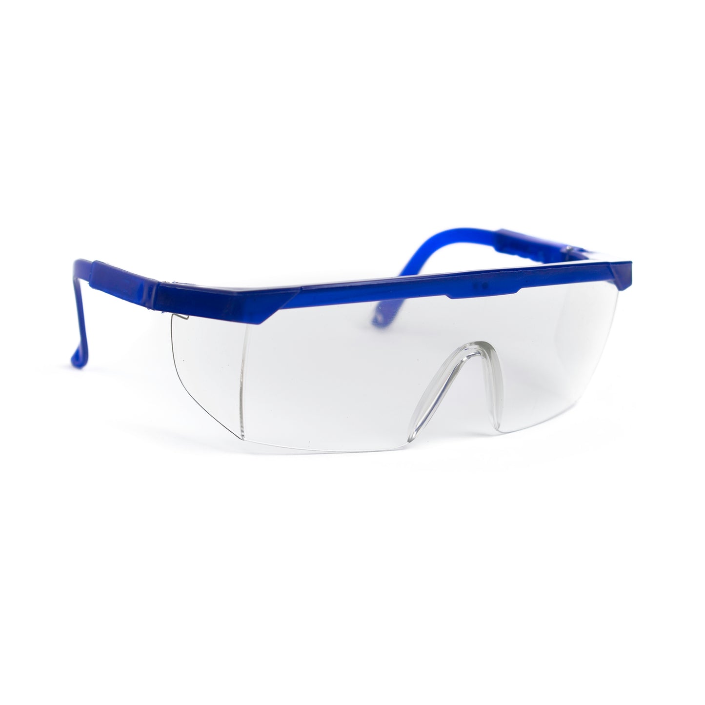 Eye Shield McKesson Brand Side Shield Clear Tint Blue / Clear Frame Over Ear One Size Fits Most