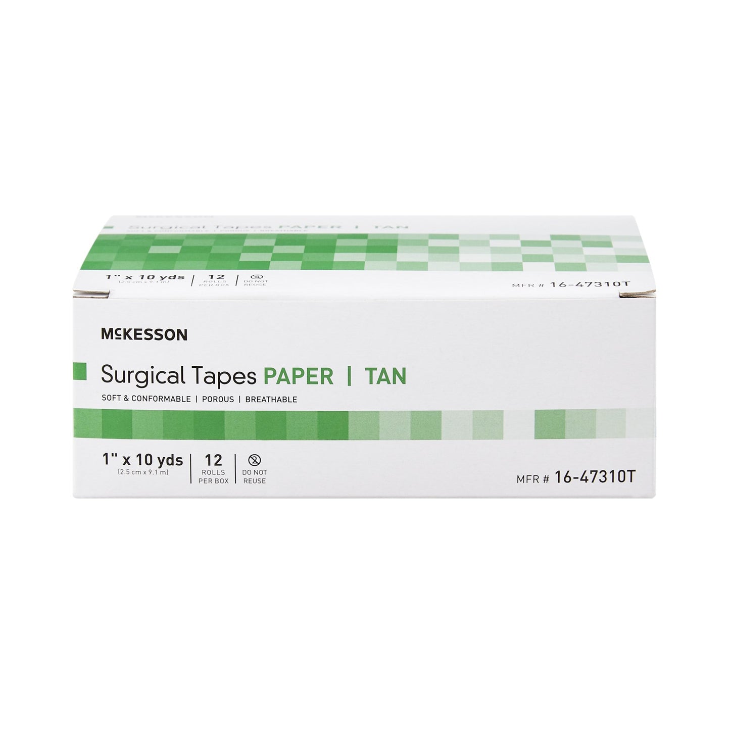 Medical Tape McKesson Tan 1 Inch X 10 Yard Paper NonSterile