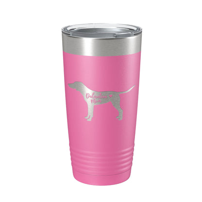 Dalmatian Mom Tumbler Dog Travel Mug Gift Insulated Laser Engraved Coffee Cup 20 oz-11