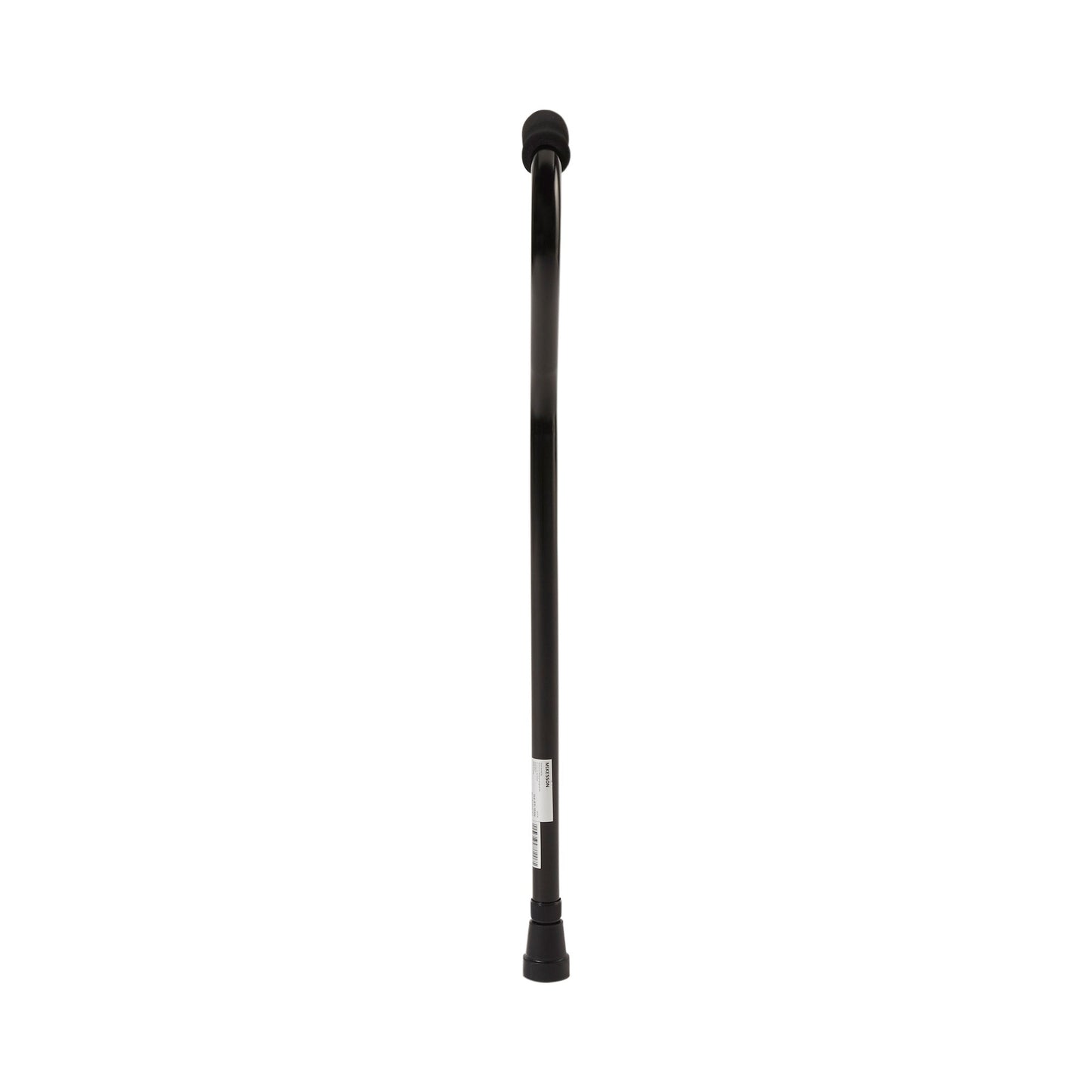 Offset Cane McKesson Aluminum 30 to 39 Inch Height Black
