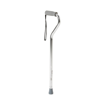 Offset Cane McKesson Aluminum 30 to 39 Inch Height Silver