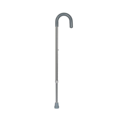 Round Handle Cane McKesson Aluminum 29-3/4 to 38-3/4 Inch Height Chrome