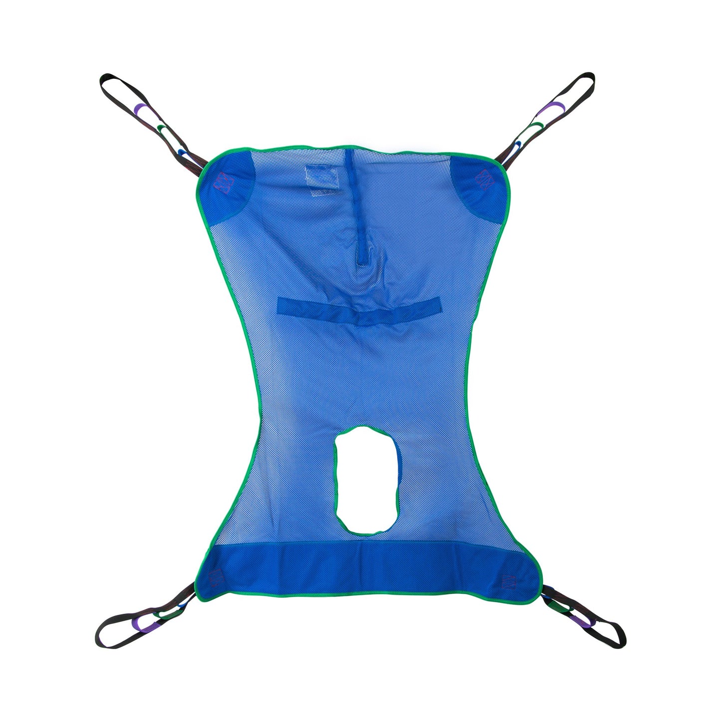 Full Body Commode Sling McKesson 4 or 6 Point Cradle Without Head Support Extra Large 600 lbs. Weight Capacity