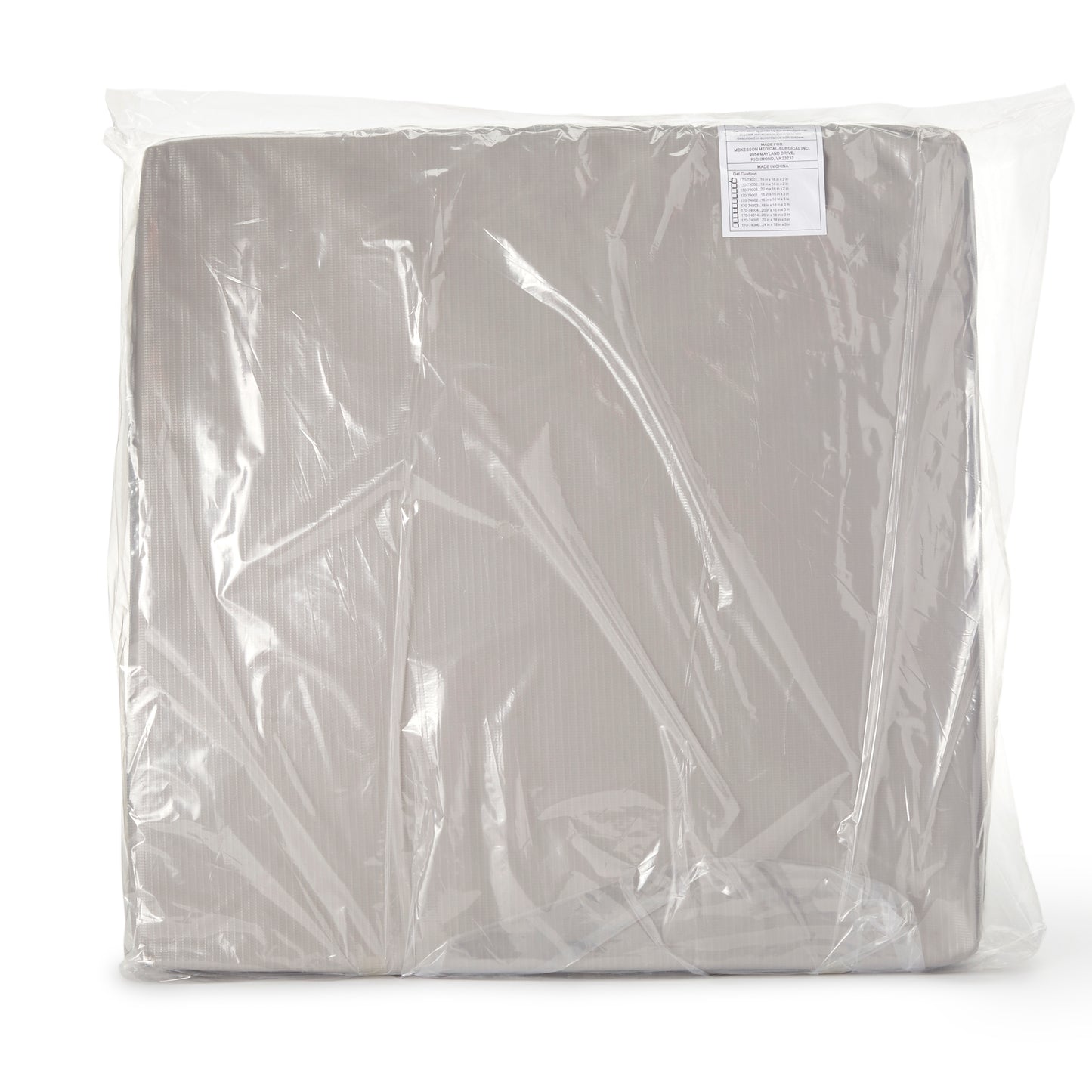 Seat Cushion McKesson 16 W X 16 L X 2 D Inch Foam / Gel