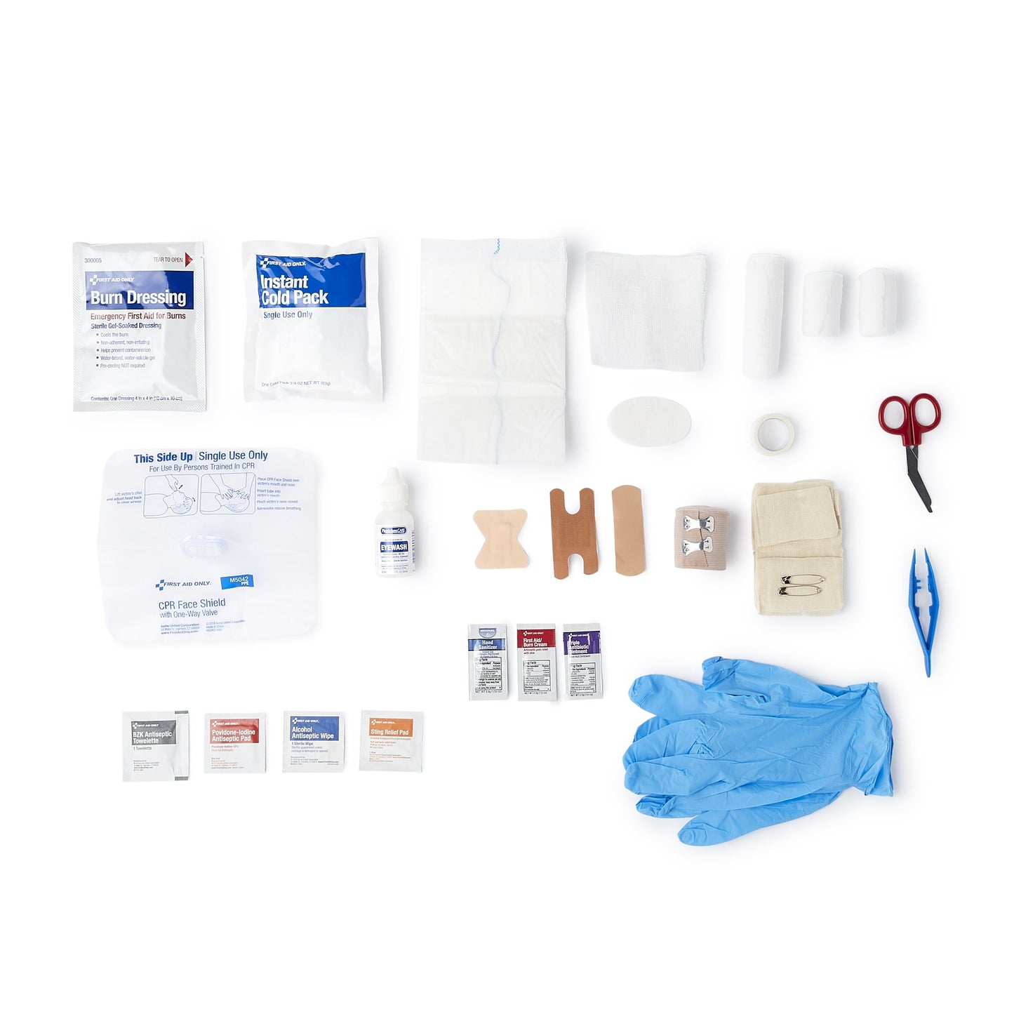 First Aid Kit McKesson 50 Person Plastic Case